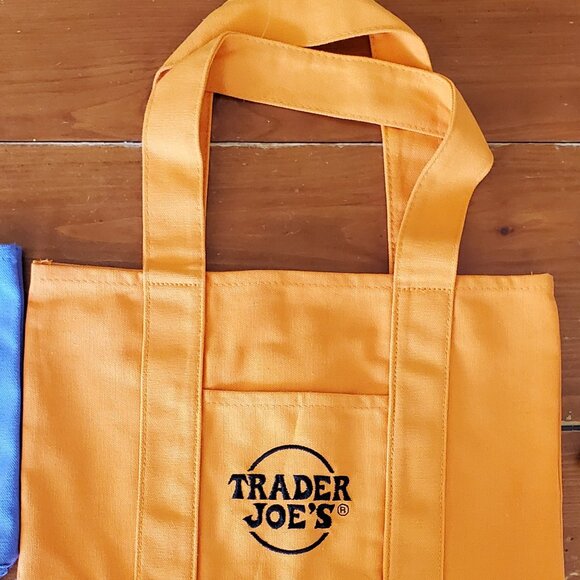 Trader Joe’s Limited Edition Halloween Mini Canvas Tote Bags Set of 3 Brand New - Picture 4 of 6